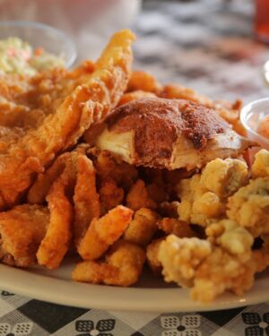 Fried Seafood Platter (Quiz Night)